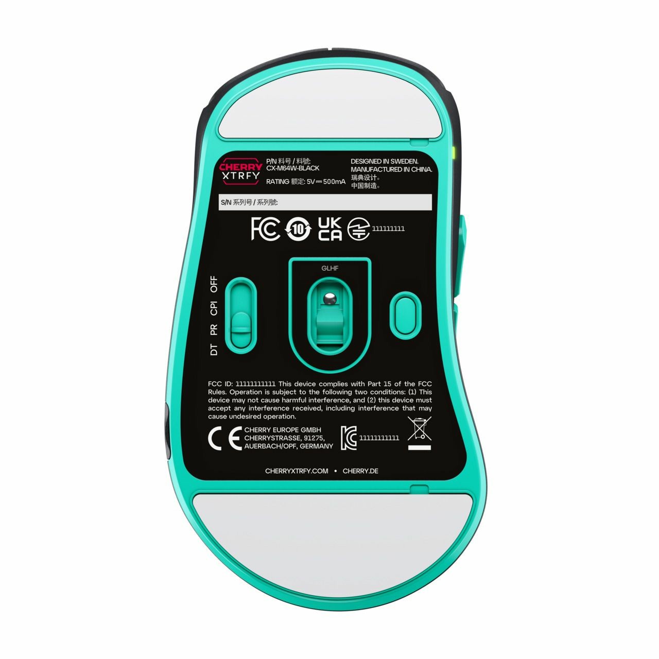 CHERRY M64 Wireless - Zwart