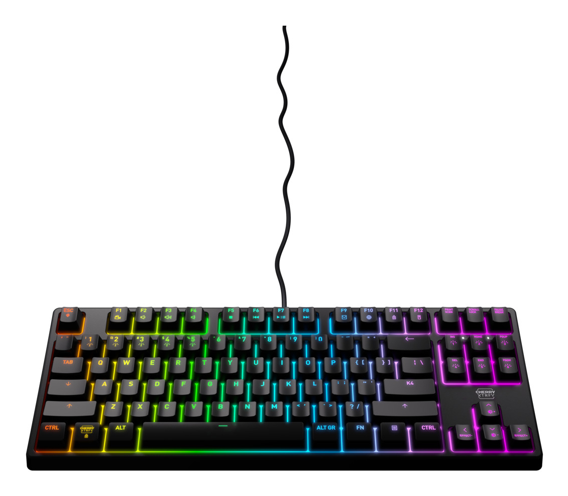 Cherry Xtrfy K4V2 RGB TKL Zwart