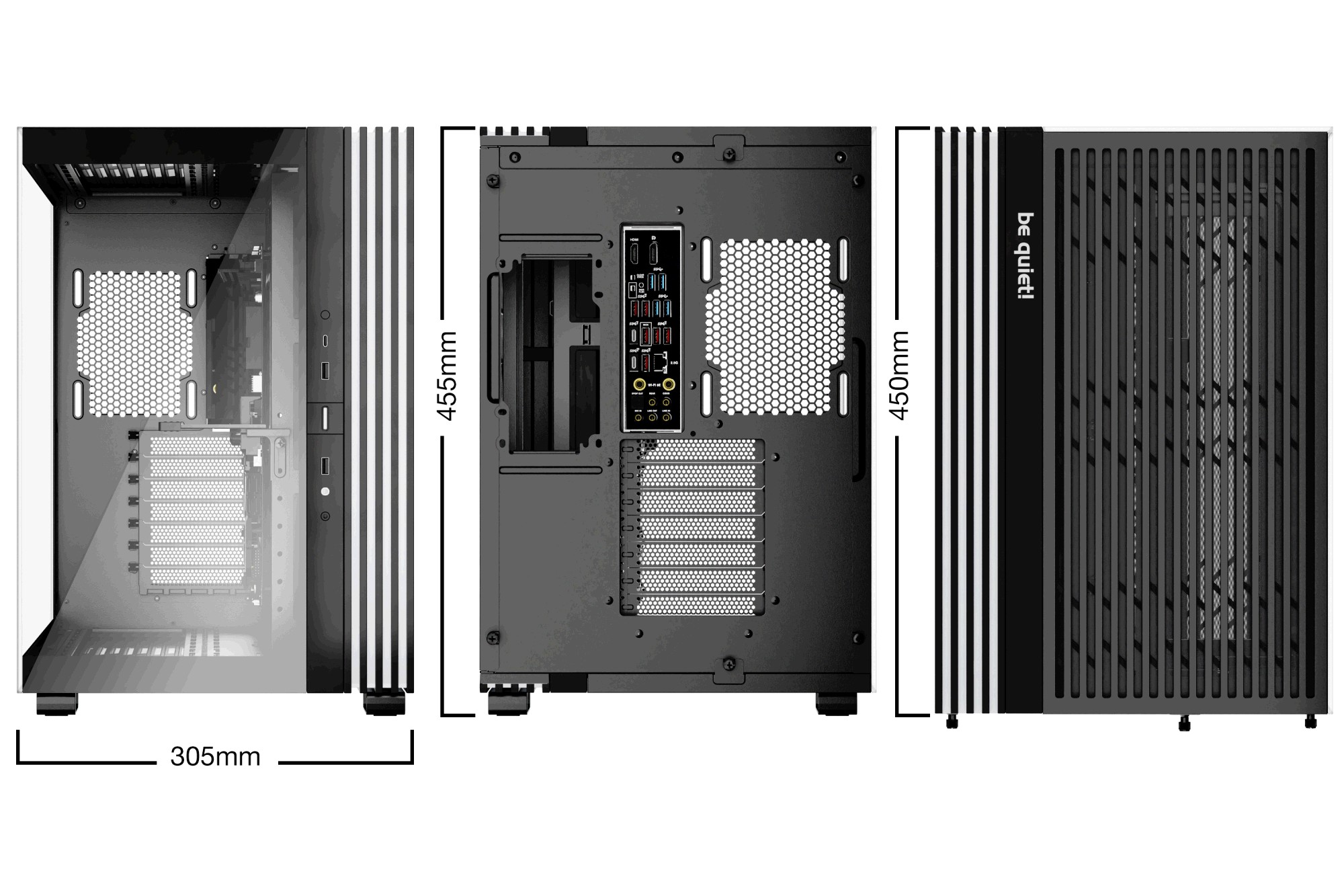 Be Quiet! Kast Light Base 600 DX,