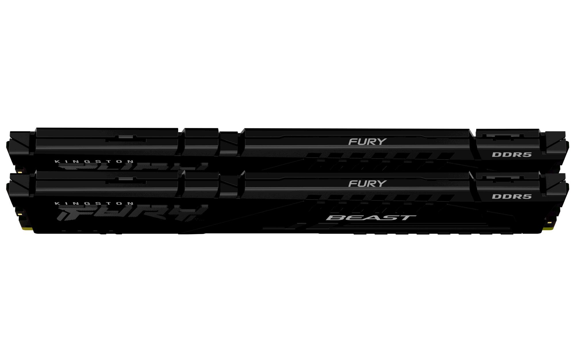 Kingston 32GB Kit van 2 DDR5, FURY Beast Black XMP / EXPO
