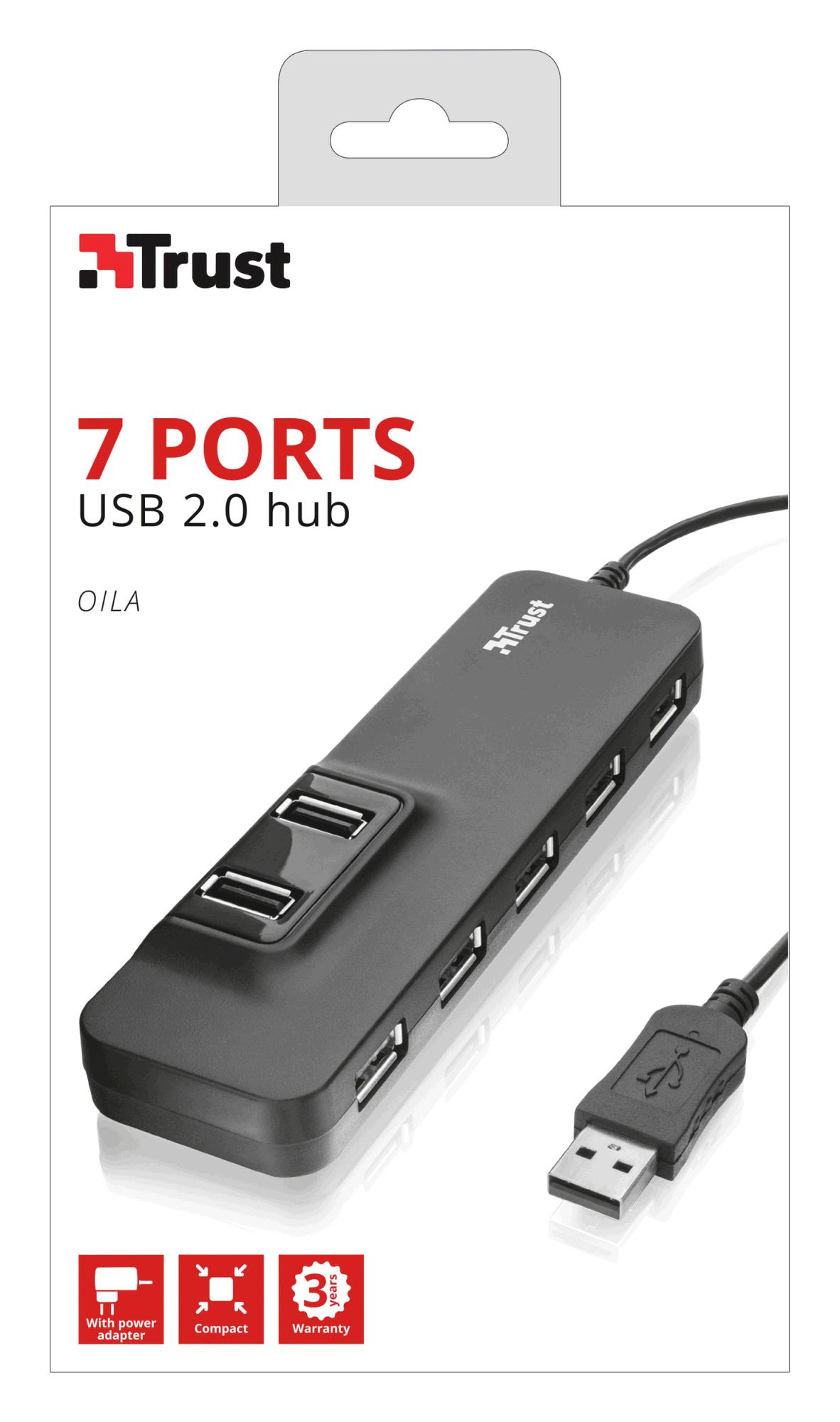 Trust TRU-20576 | USB-A > 7X USB-A