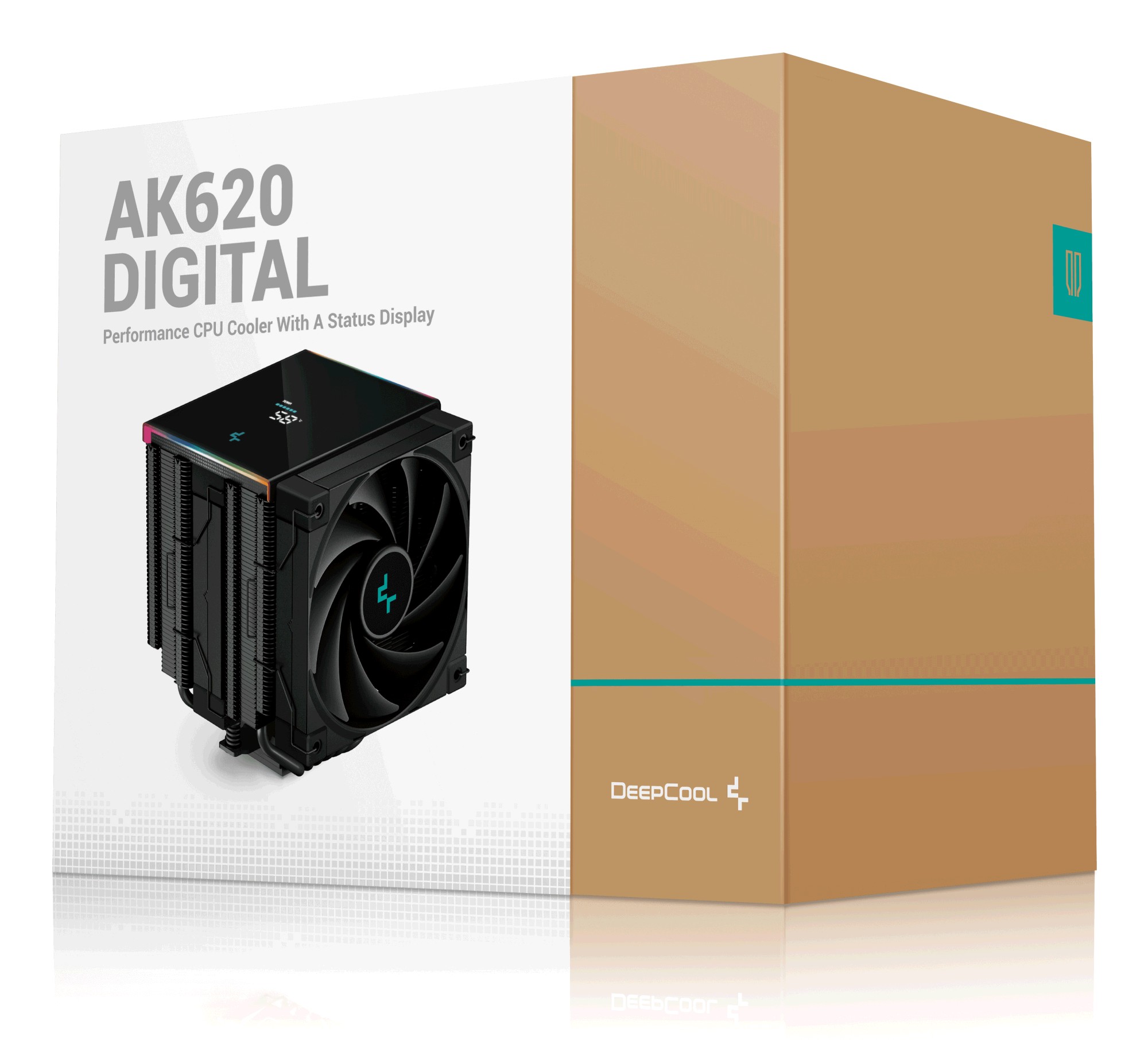 DeepCool Koeler AK620 Digital, ARGB,