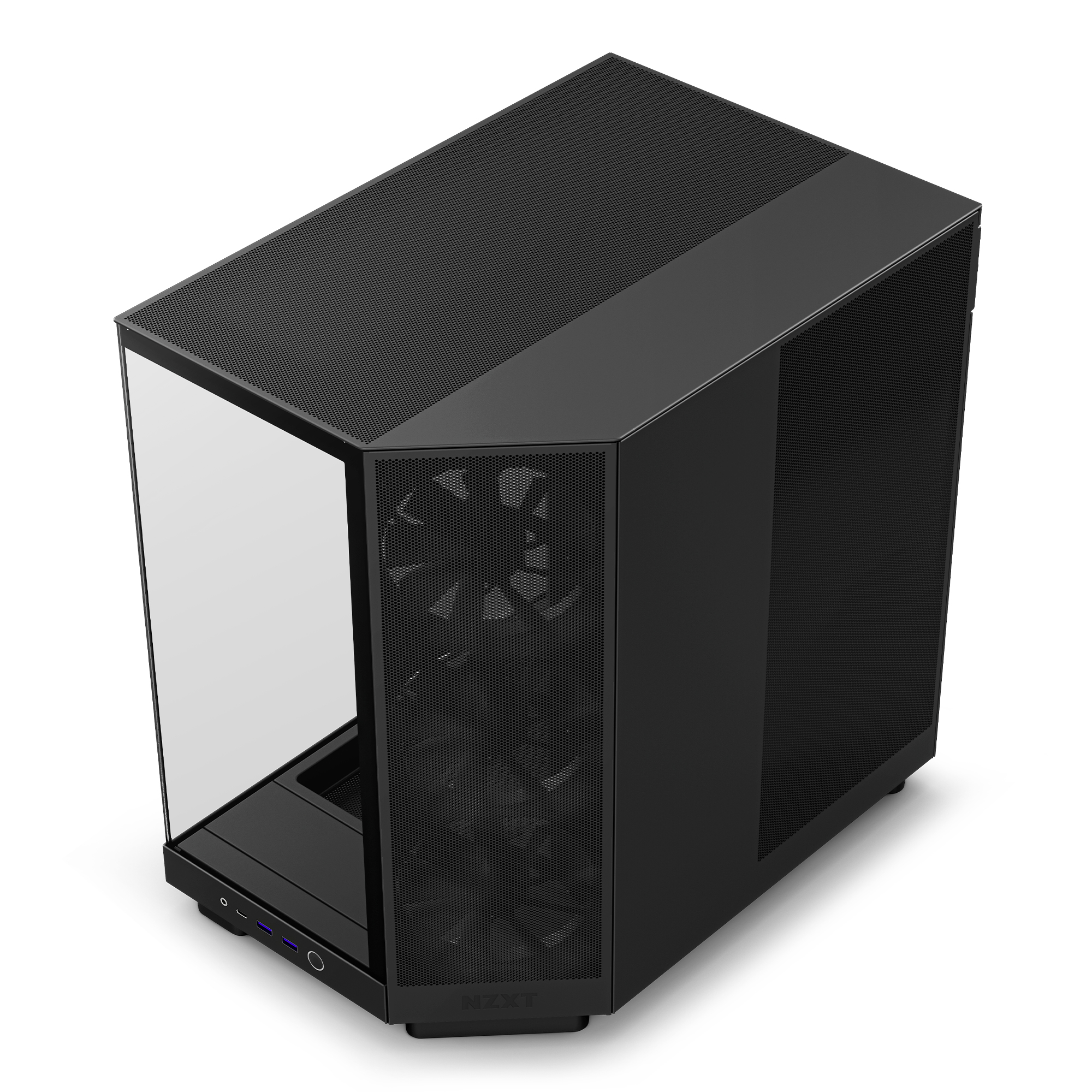 NZXT H6 Flow Zwart