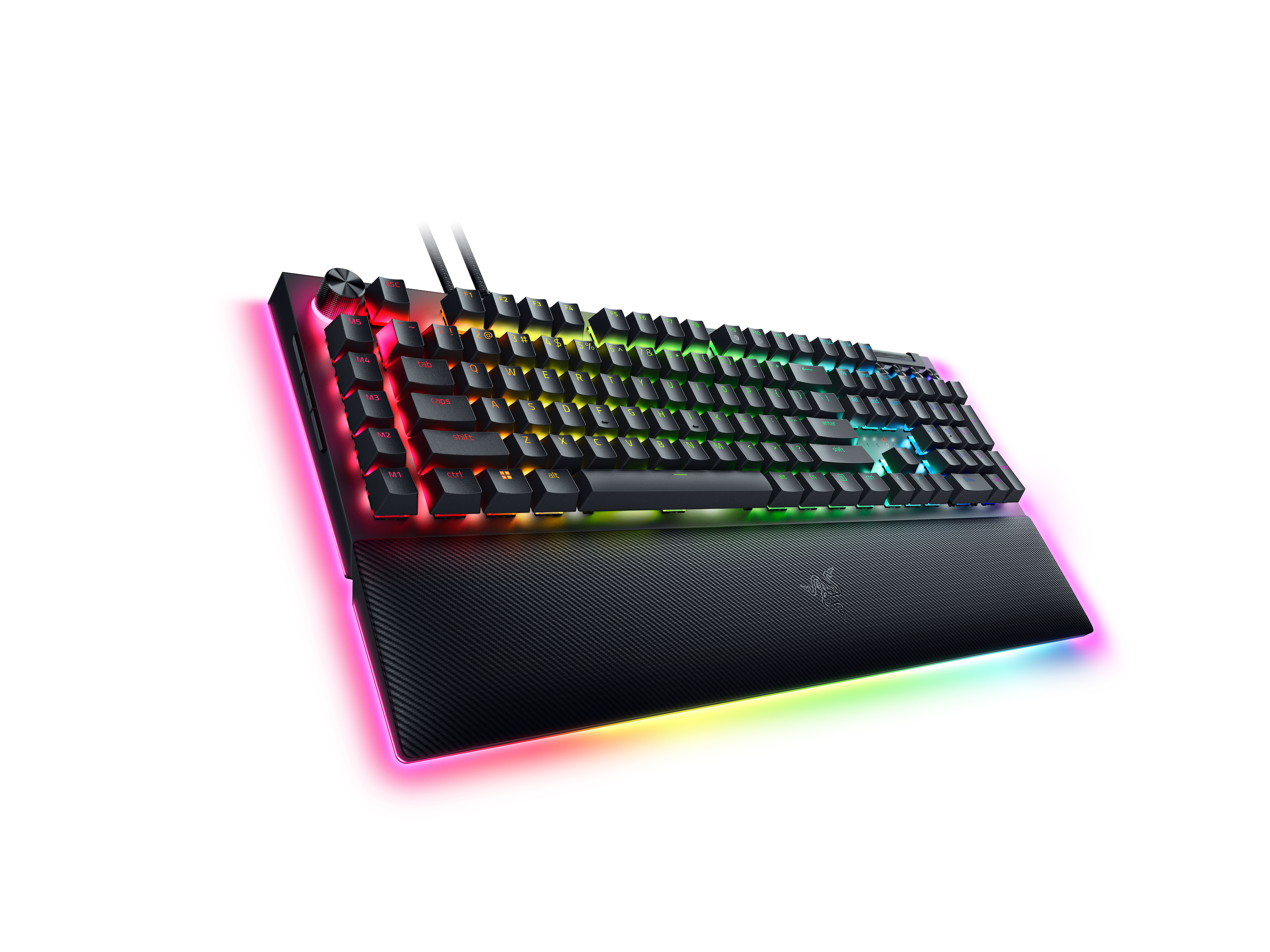 Razer BlackWidow V4 Pro - Mechanical Gaming Keyboard (Green Switch) - US Qwerty Layout