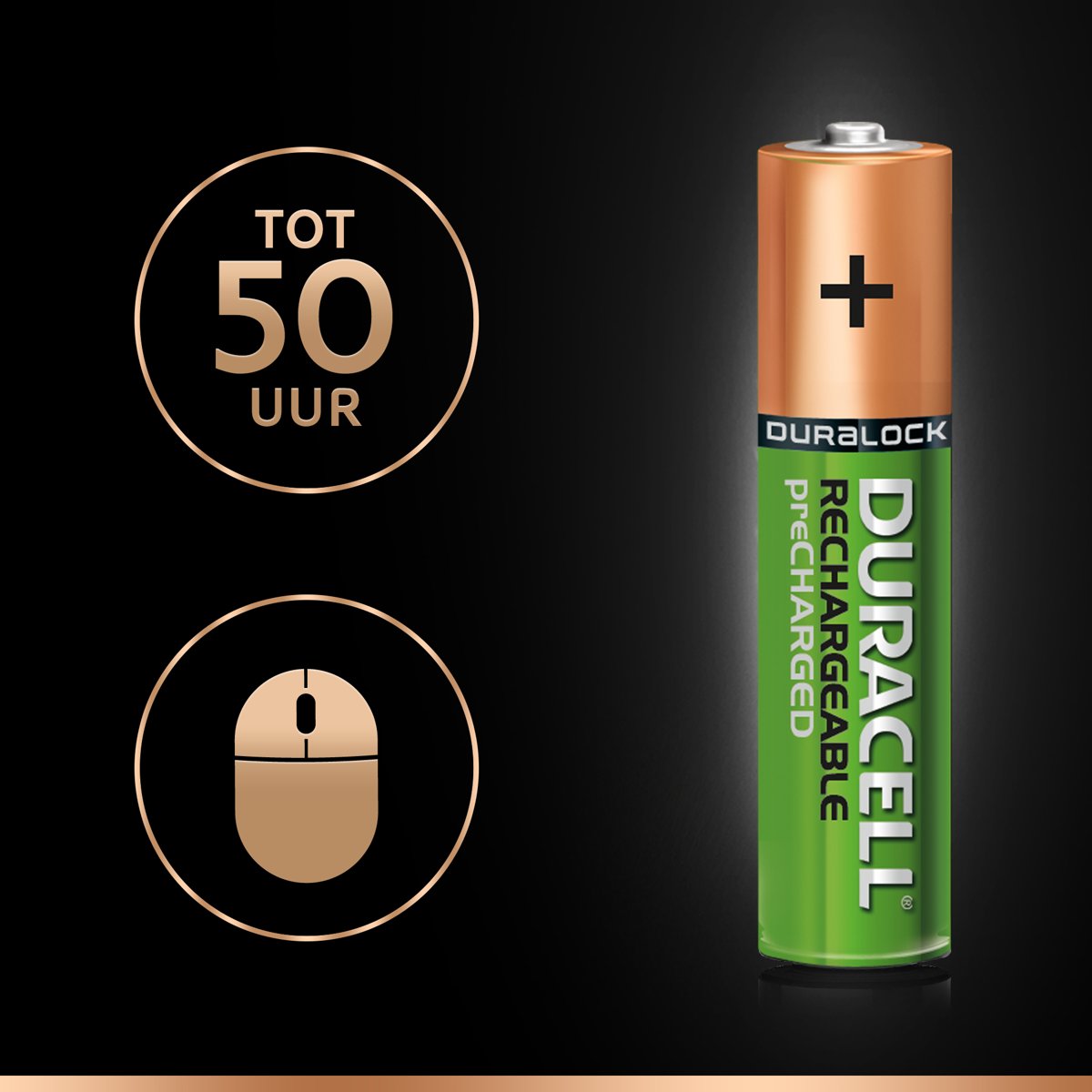 Duracell Recharge Ultra AAA | 2 stuks