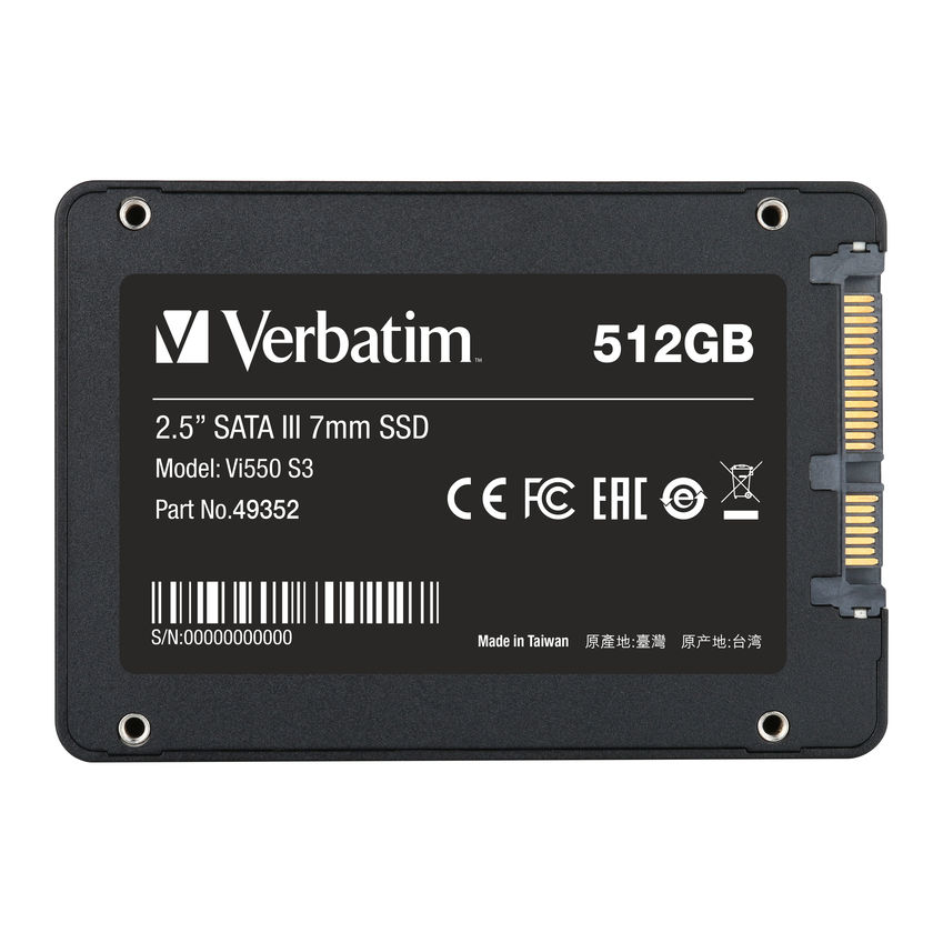 Verbatim SSD Vi550 S3 512GB