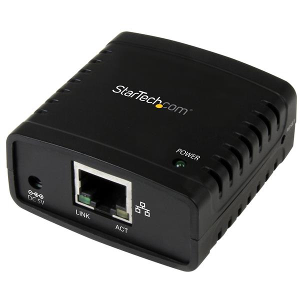 Startech 10/100 Mbit/s Ethernet naar USB 2.0 Netwerk LPR Printserver