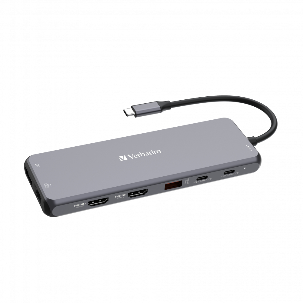 Verbatim USB-C Pro Triple Multiport Hub 4K 8K