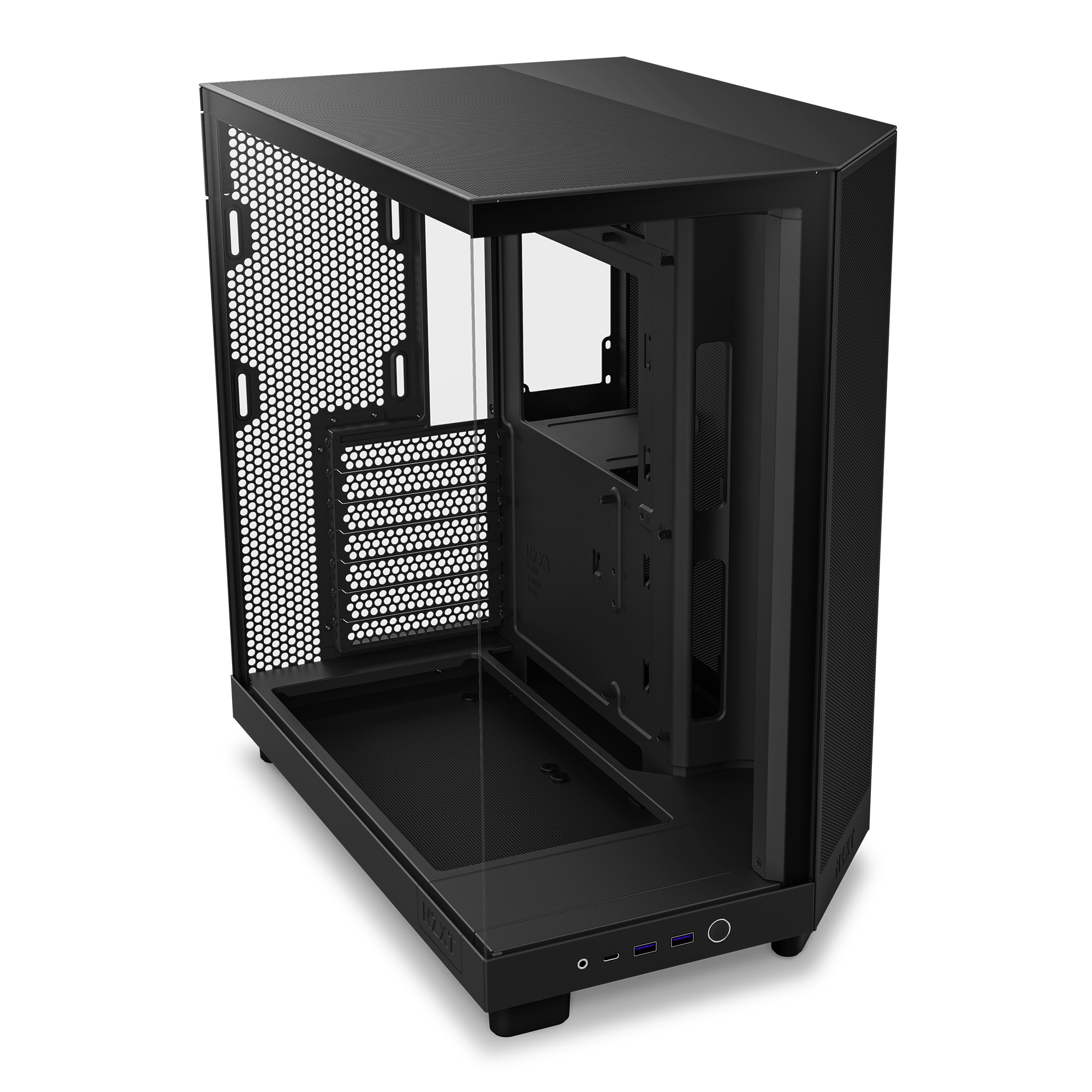 NZXT H6 Flow Zwart