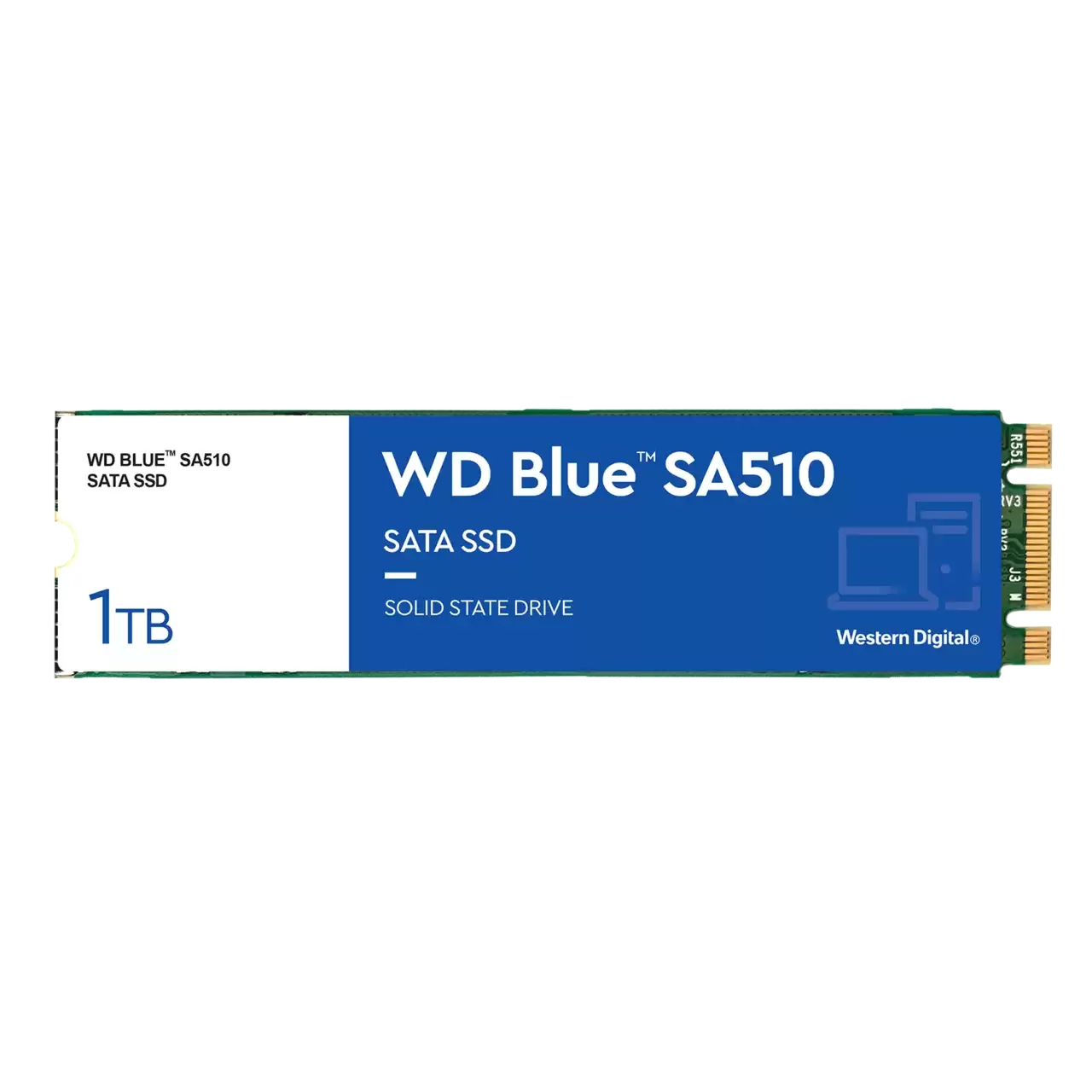 WD Blue SA510, 1TB, M.2 2280, SATA 6GB/s