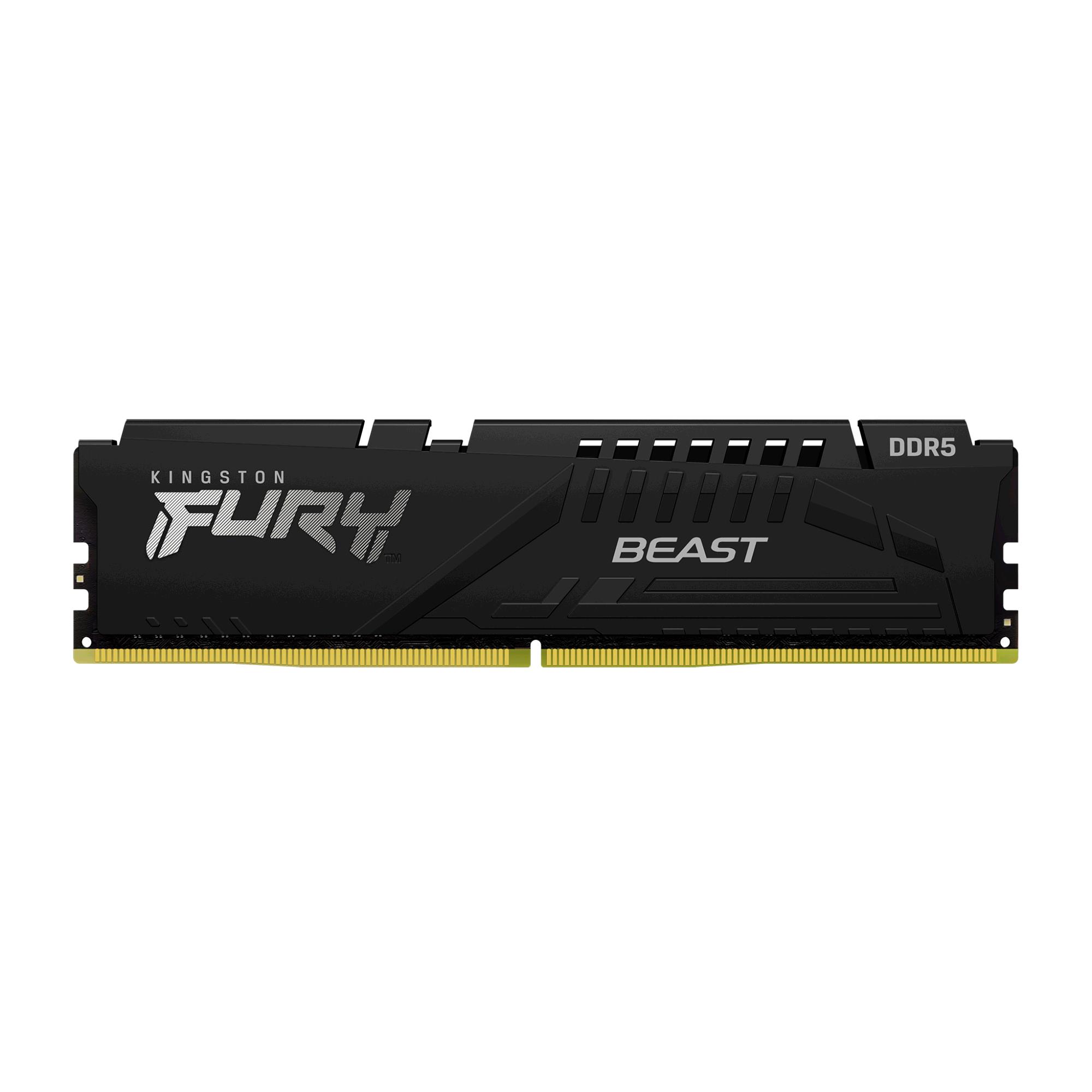 Kingston 16GB DDR5 6000MHz DIMM FURY Beast Black