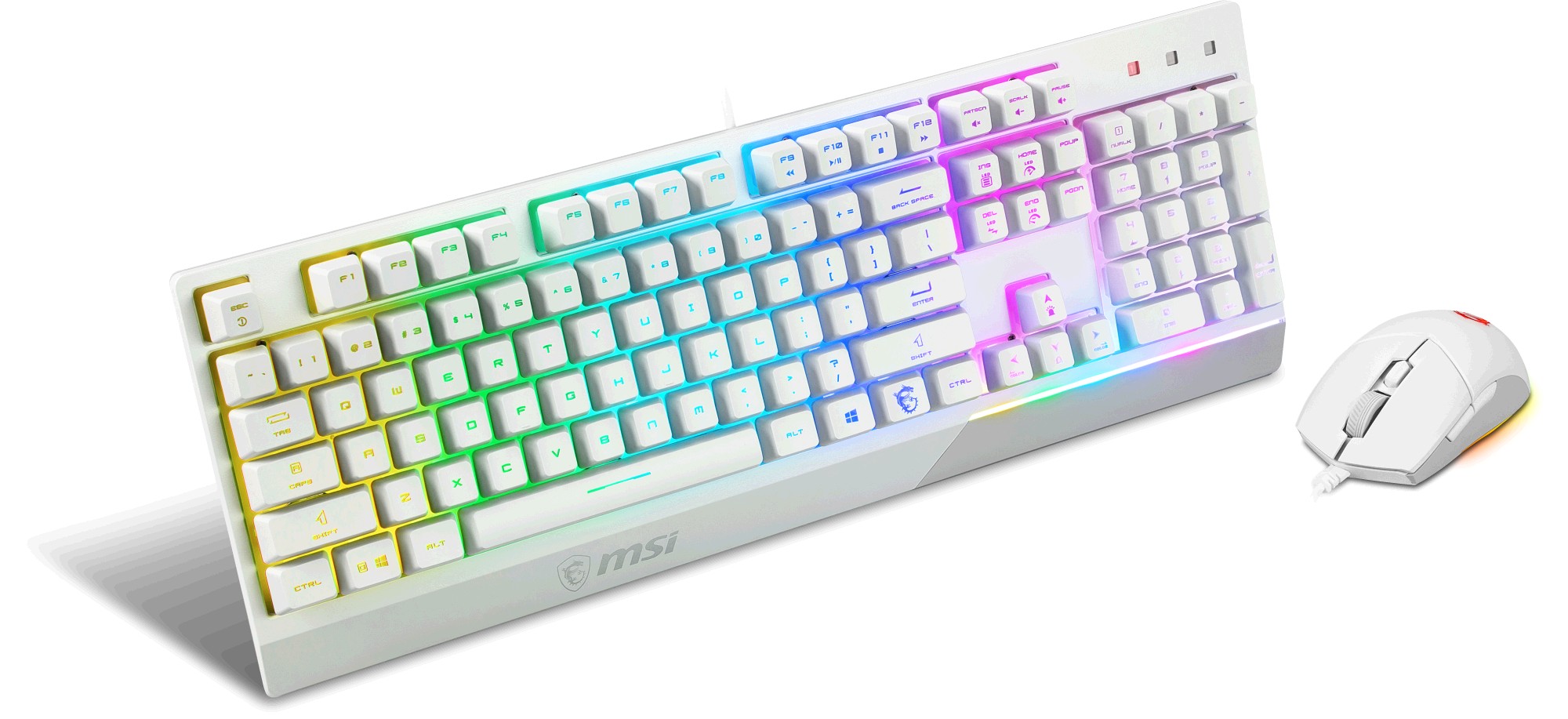 MSI VIGOR GK30 COMBO, Wit