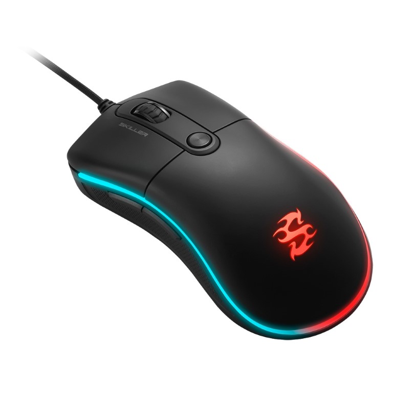 Sharkoon Skiller SGM2, Gaming muis, 6400dpi, Zwart