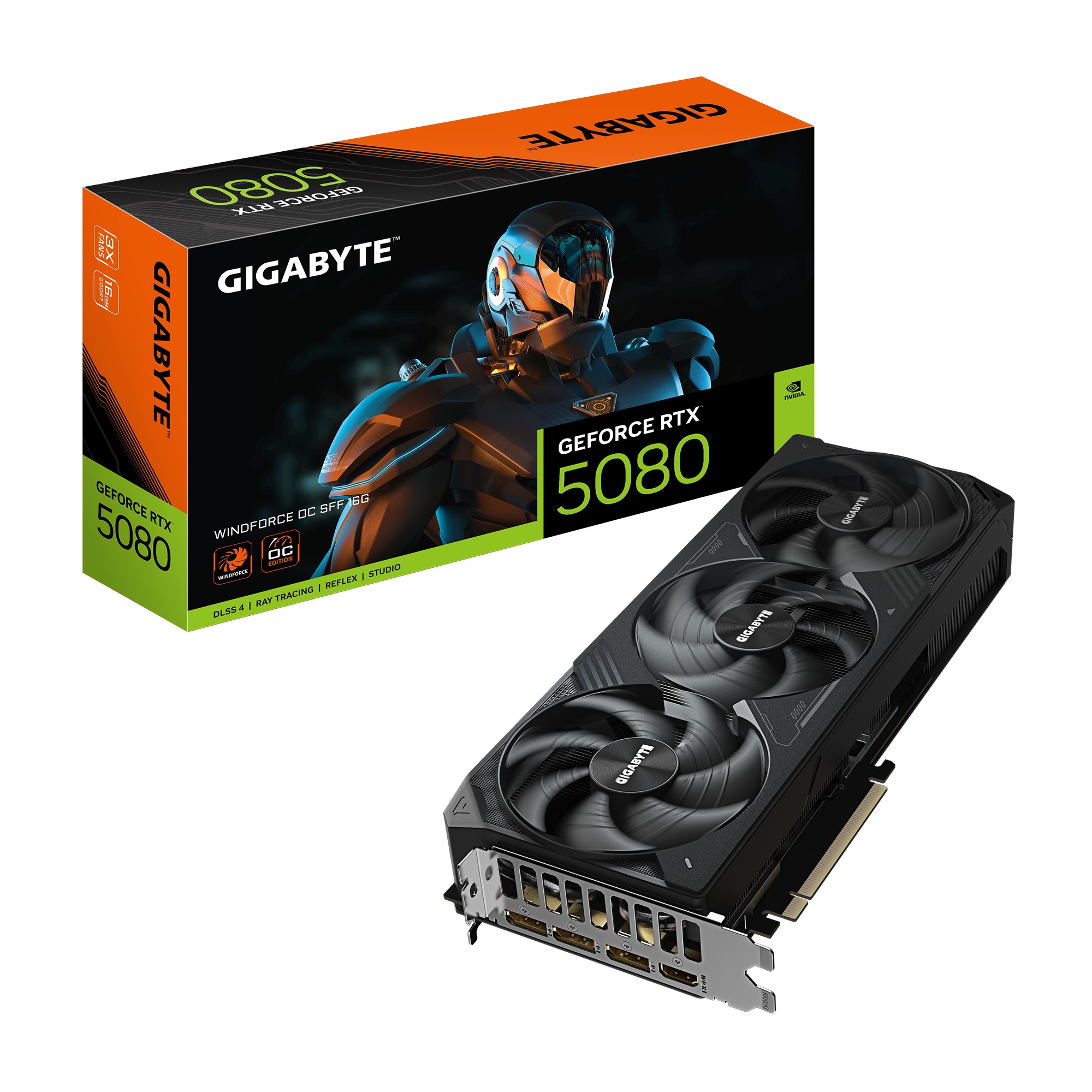 Gigabyte RTX 5080 Windforce OC 16GB