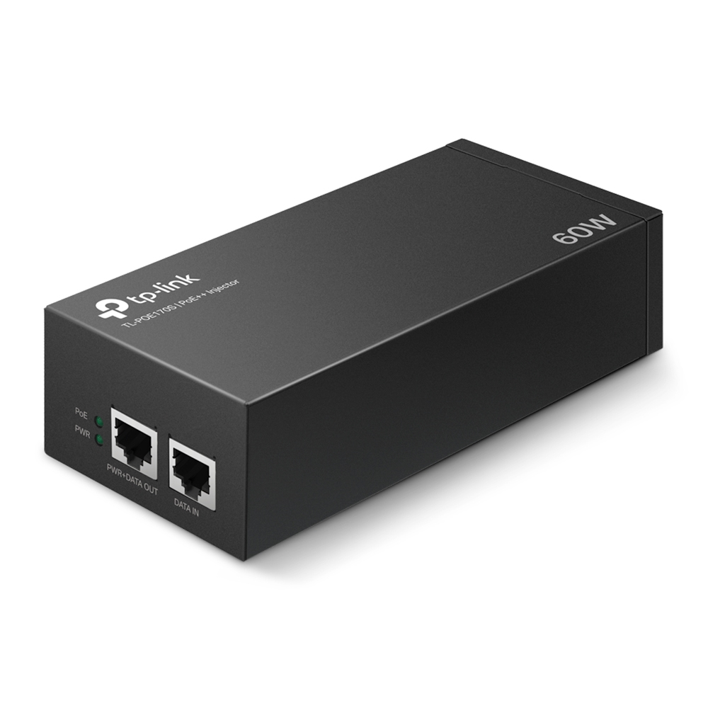 TP-Link TL-POE170S POE+ Injector inclusief adapter, 60W