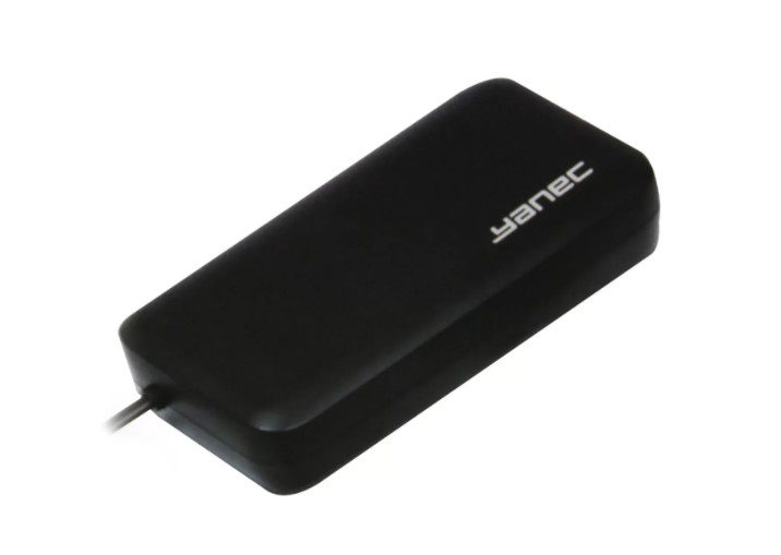 Yanec Universele Laptop AC Adapter 65W met 8 tips, YUA007