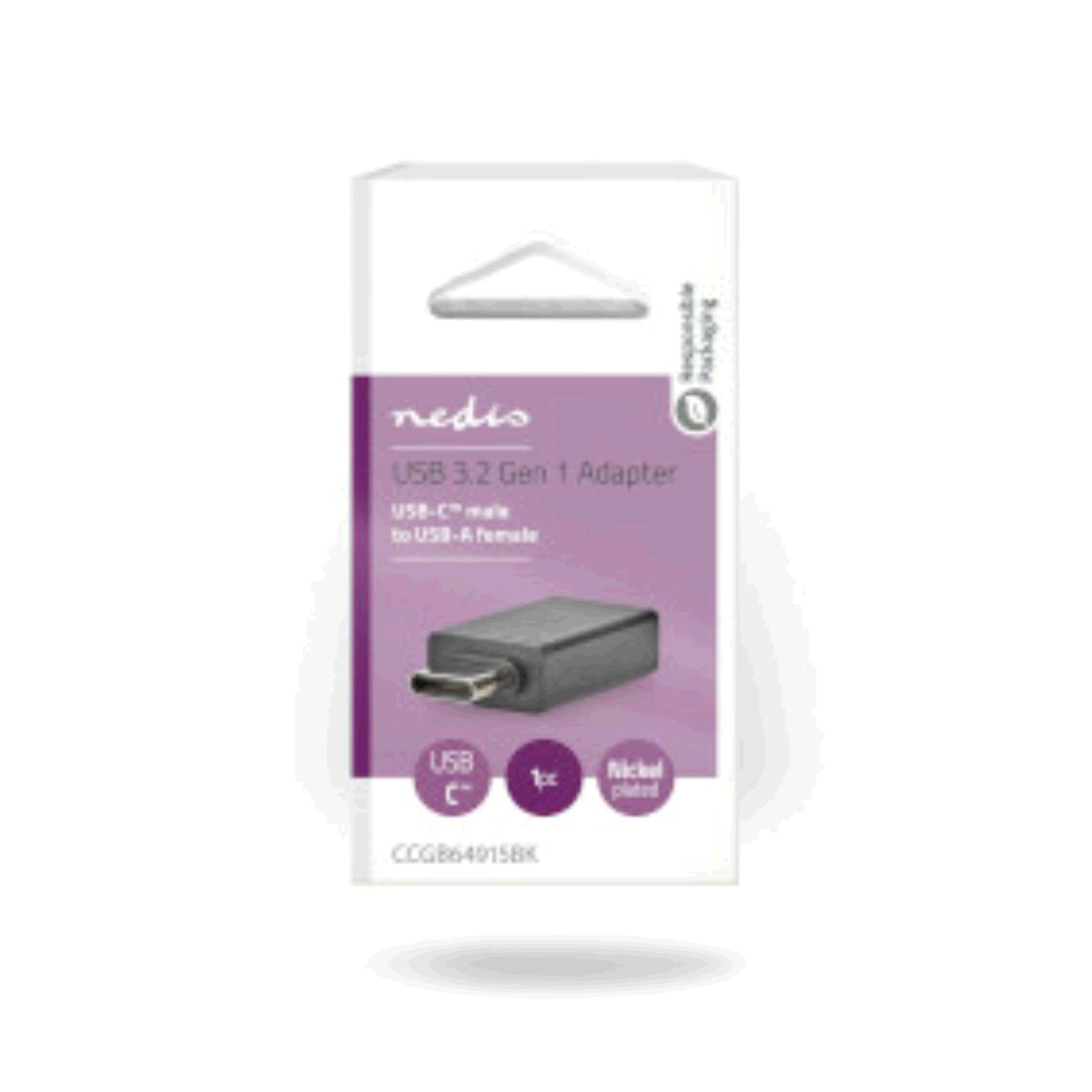 Nedis USB Adapter 3.2 (gen1) | CCGB64915BK