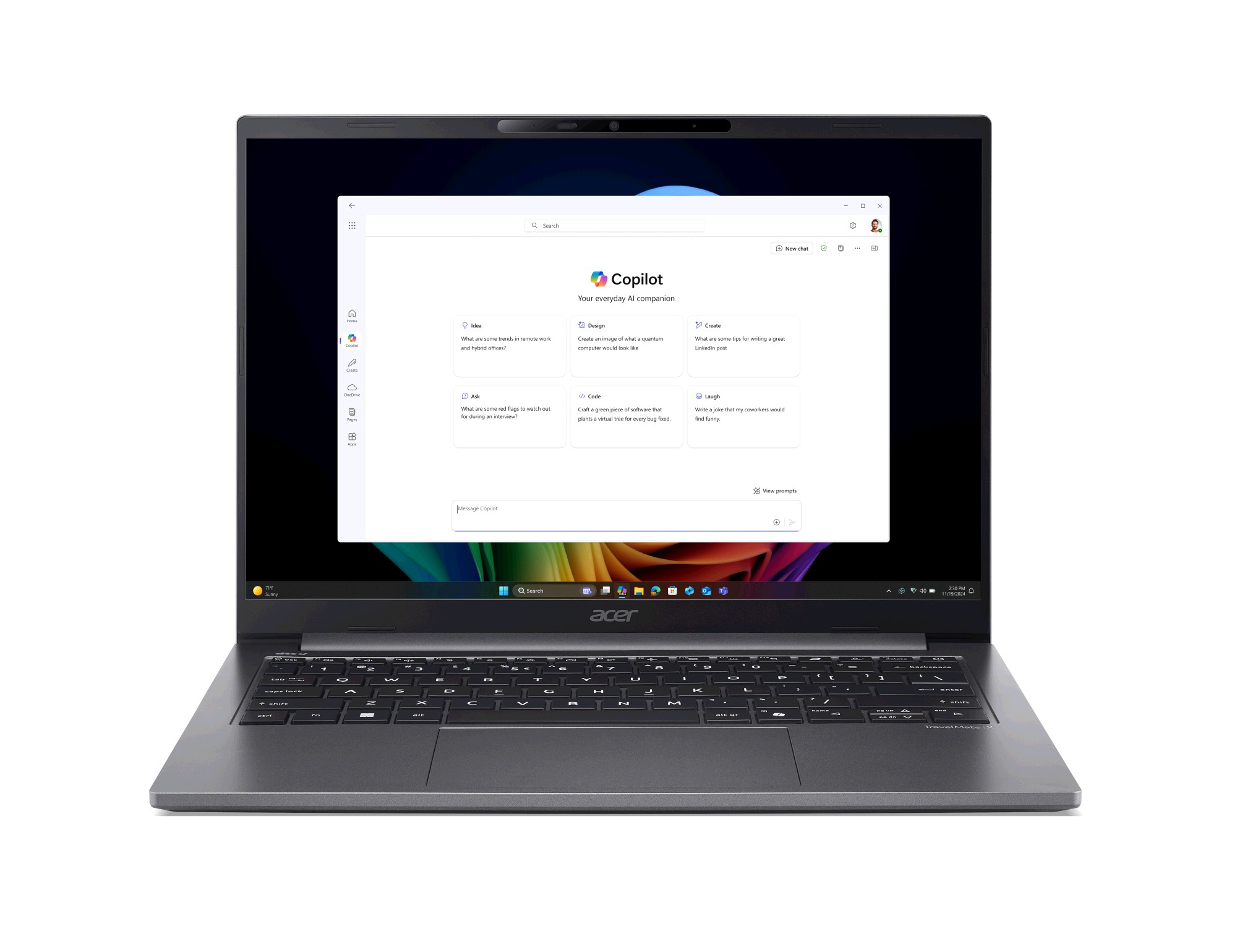 Acer TravelMate X4 14 AI TMX414-51-TCO-76V3
