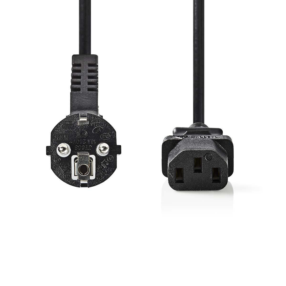 Nedis Stroomkabel | CEGB10000BK20