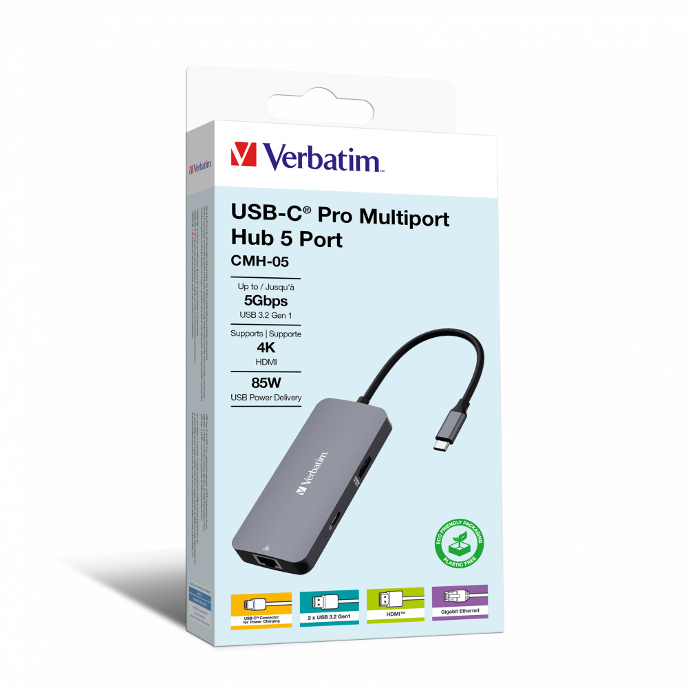 Verbatim USB-C Pro Multiport Hub HDMI 4K