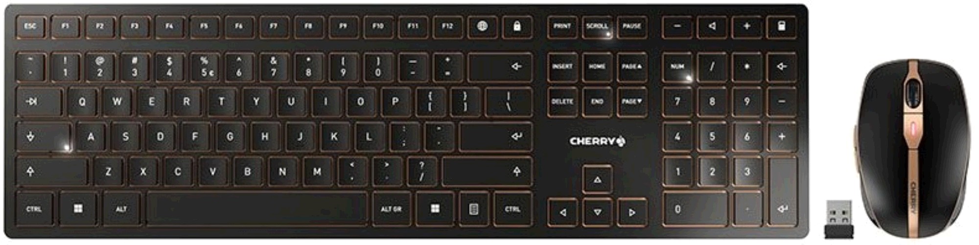 Cherry DW 9100 SLIM Zwart