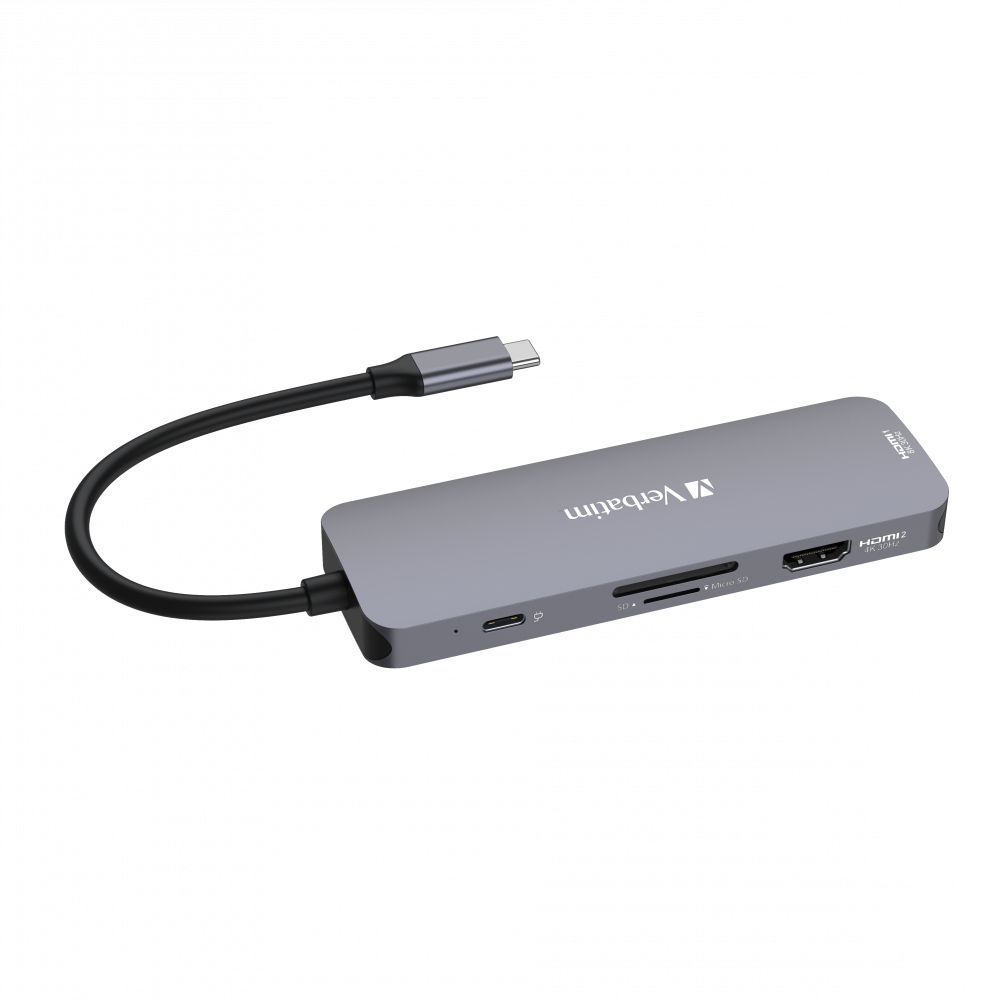 Verbatim USB-C Pro Dual Multiport Hub HDMI 4K