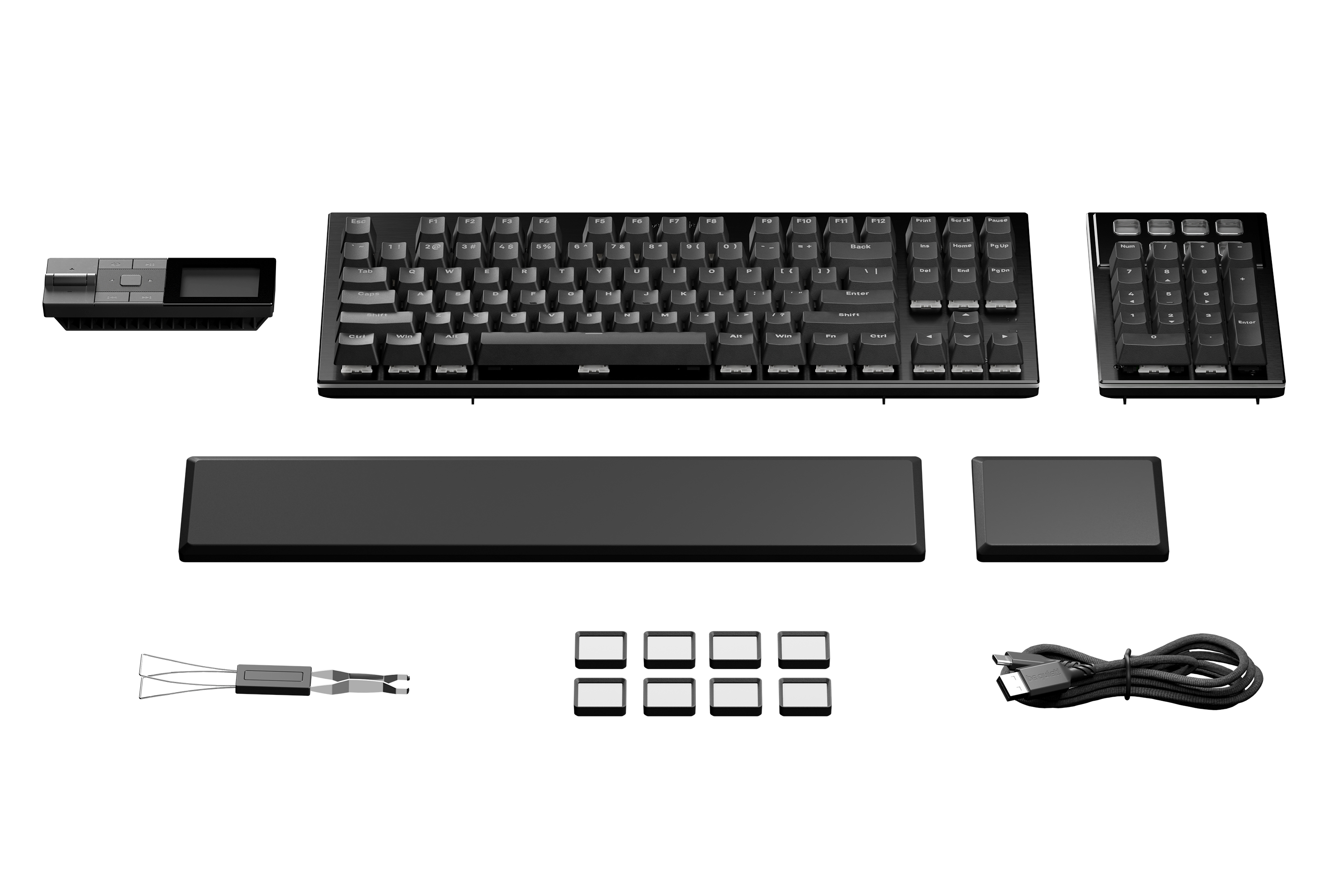 be quiet! Dark Mount Modulair Keyboard - Silent Linear Switches