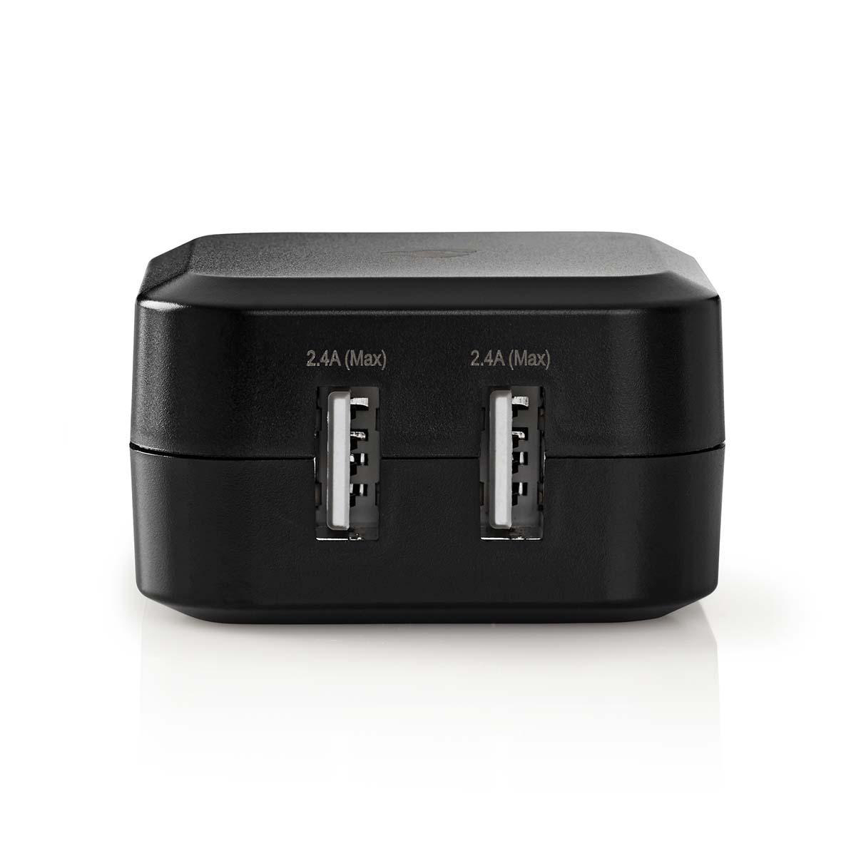 Nedis USB Lader | WCHAU484ABK