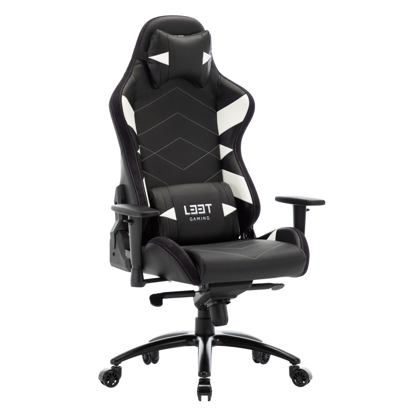 L33T Gaming Chair Elite V4 Wit/Zwart