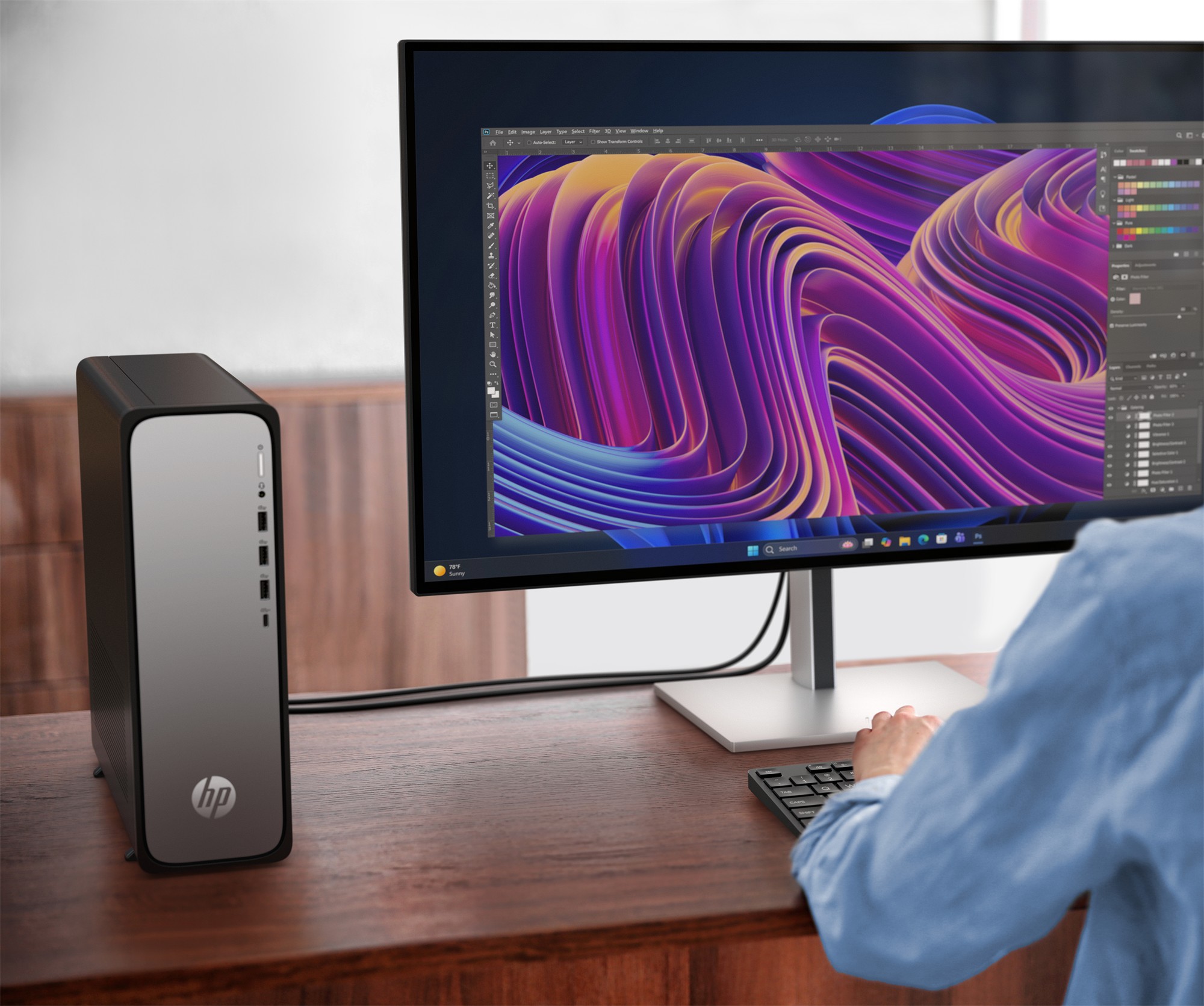 HP OmniDesk Slim S04-0070nd