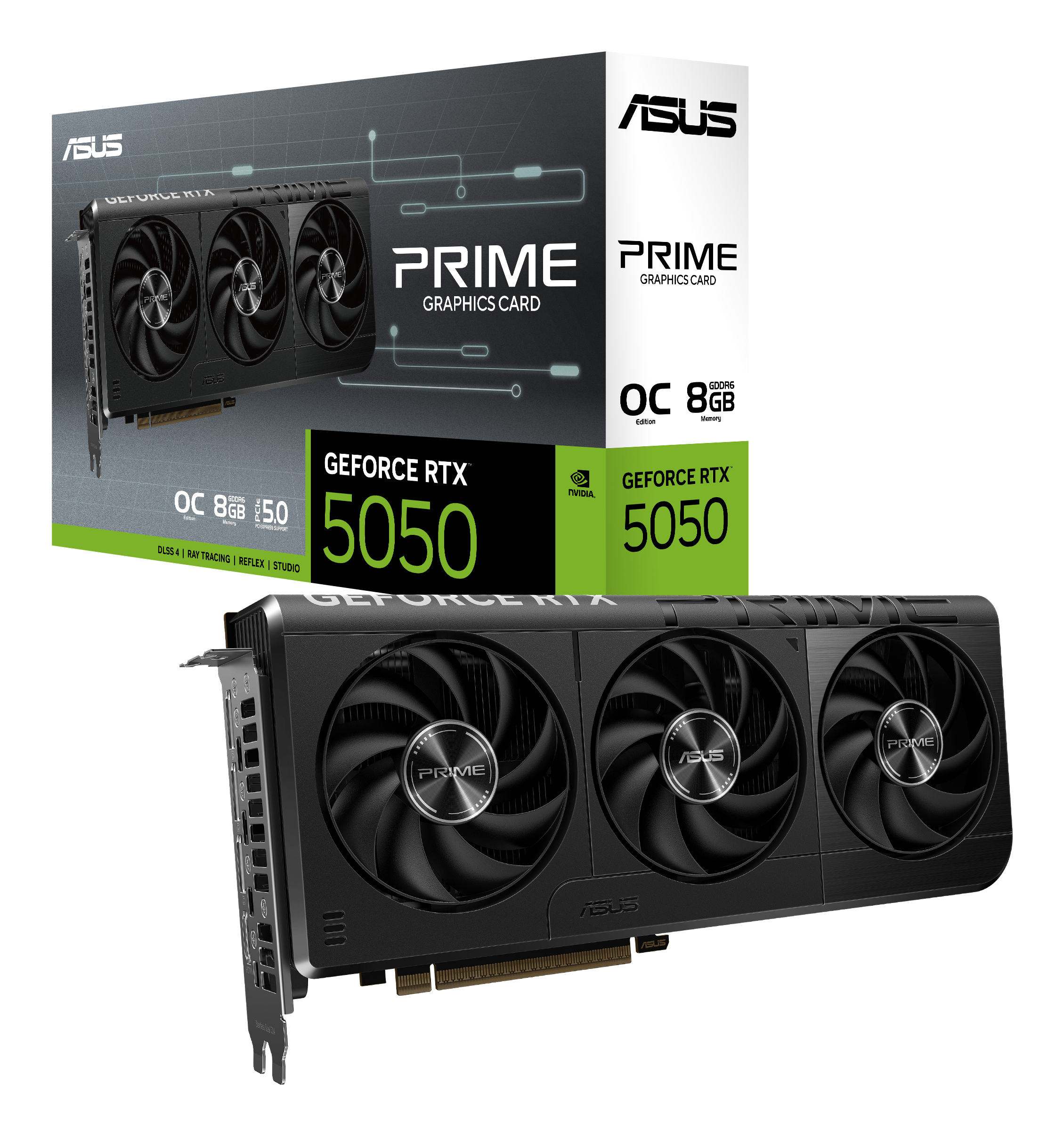 ASUS Prime GeForce RTX 5050 8GB GDDR6 OC Edition