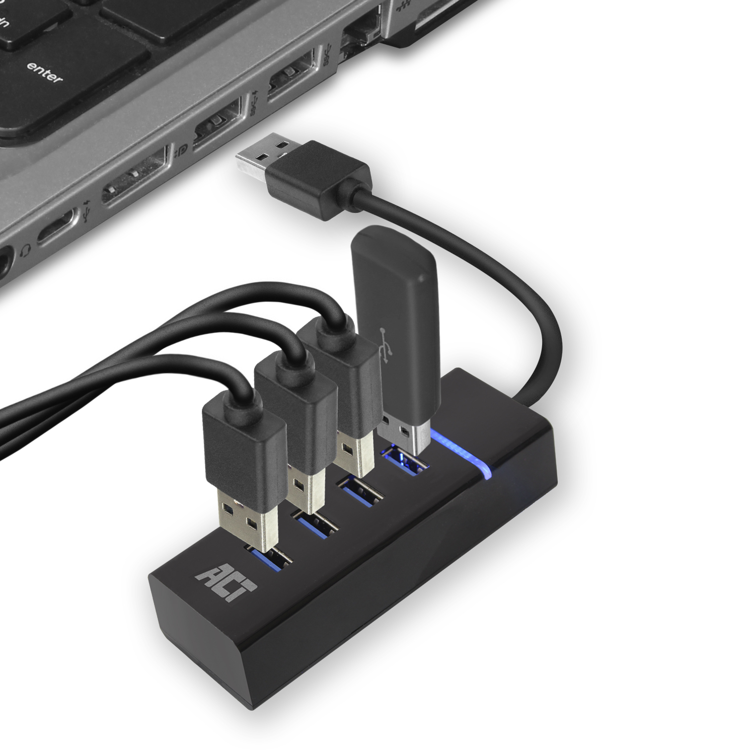 ACT USB Hub 3.2 (gen1) | AC6300