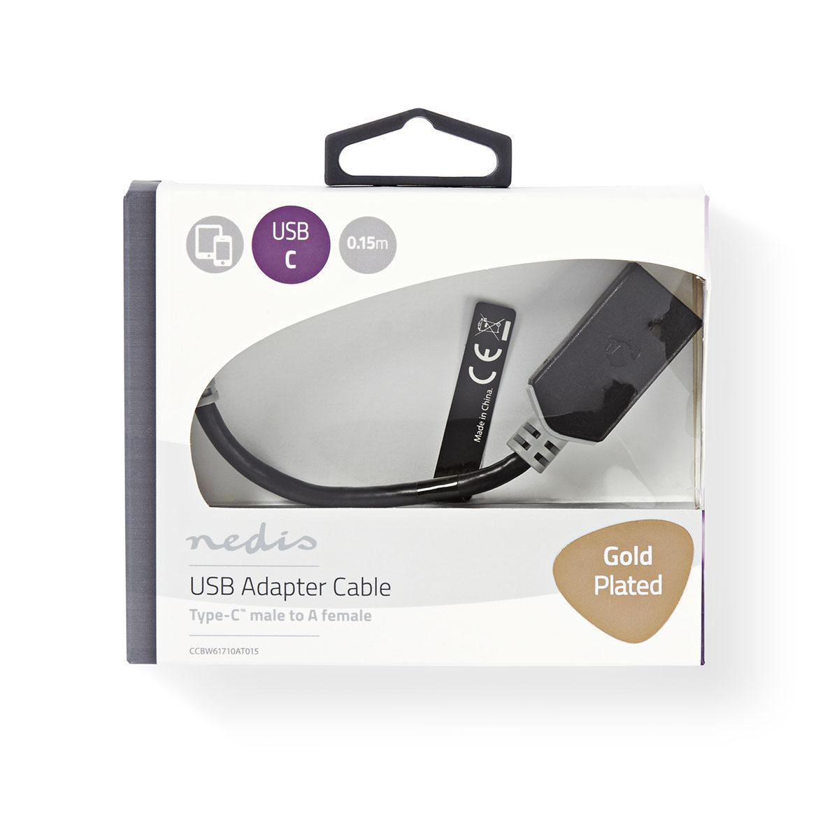 Nedis USB Verloop 3.2 (gen1) | CCBW61710AT015