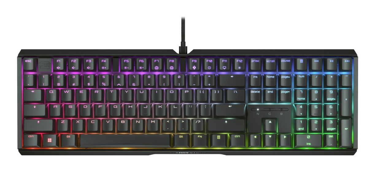 Cherry MX 3.1 RGB, MX2A Brown, Zwart