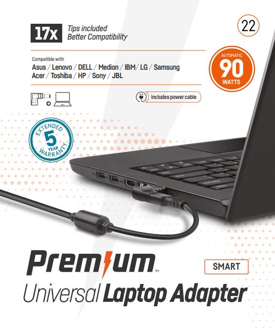 Adapter PREM_UNI_90W