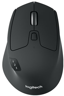 Logitech M720 Triathlon Zwart