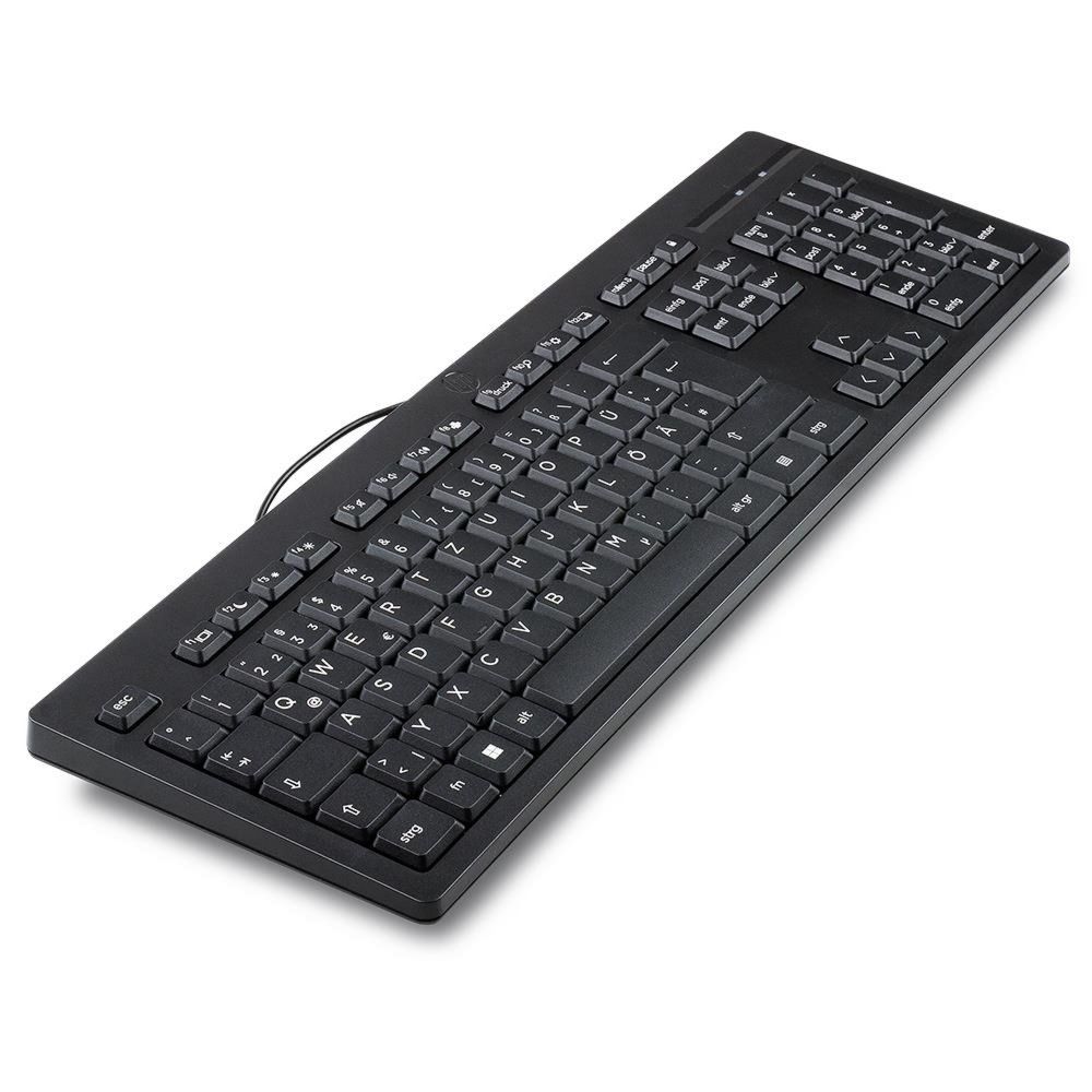 HP Toetsenbord 125, Bedraad, QWERTZ