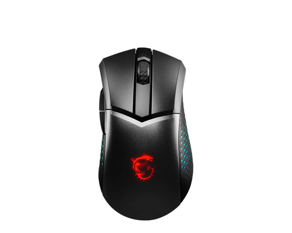 MSI Clutch GM51, Draadloos, Zwart
