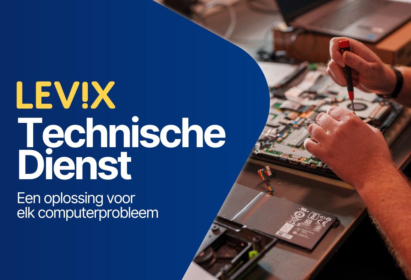 Technische Dienst - Banners Diensten Levix Site - Mobiel