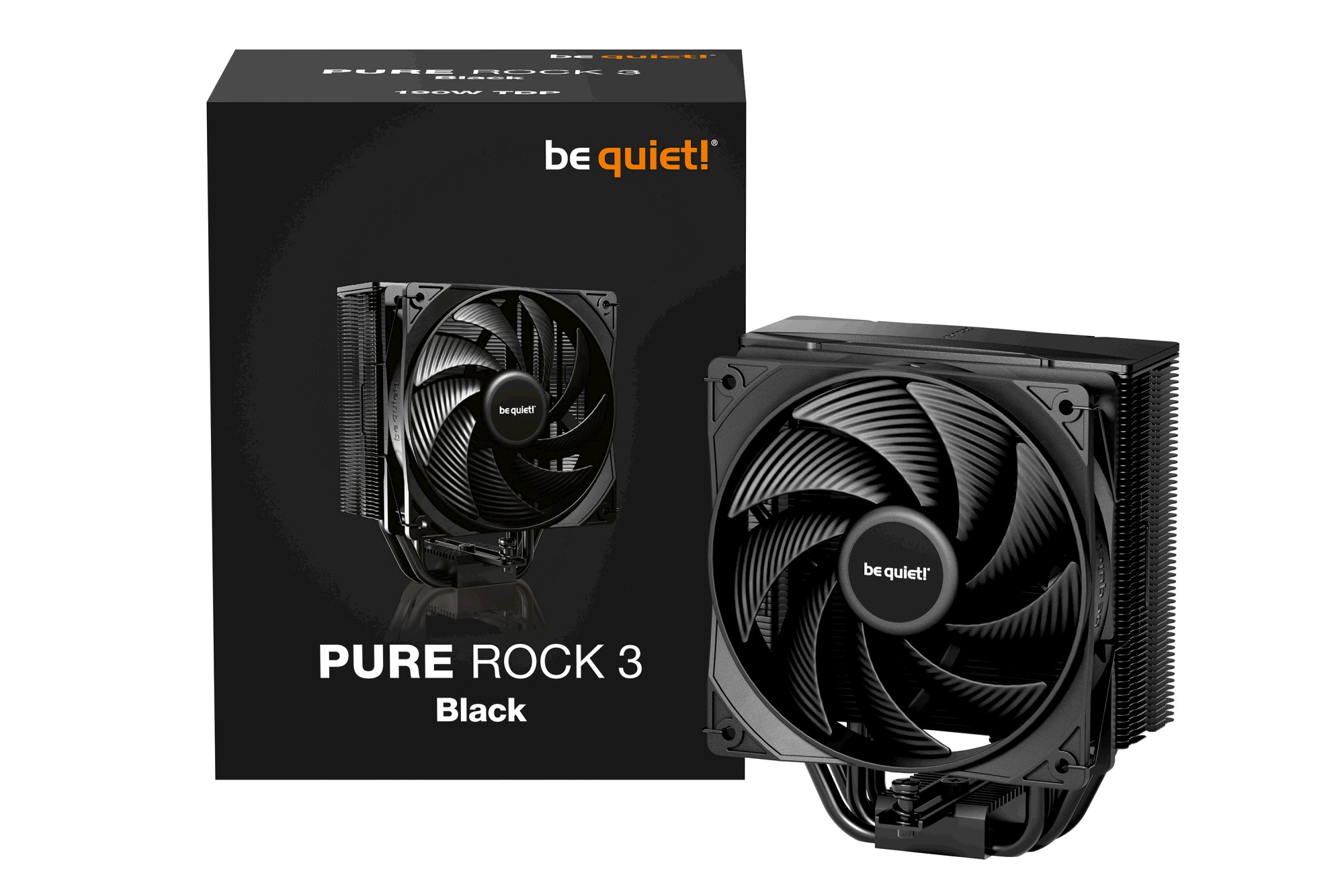Be Quiet! Pure Rock 3 Black