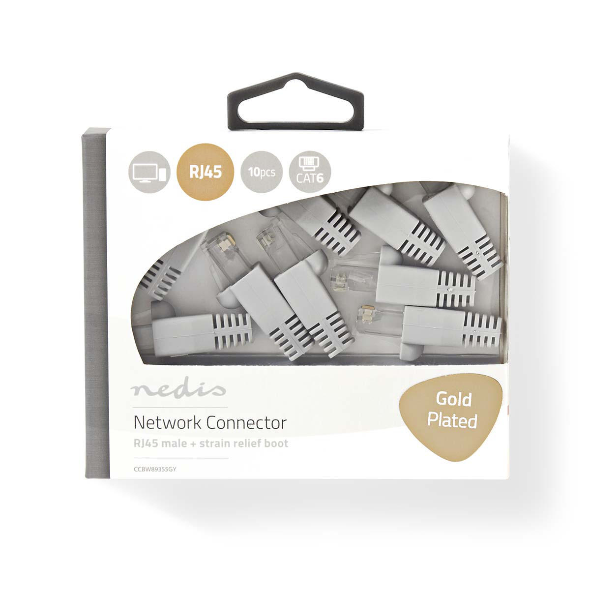 Nedis Connector CAT6 | CCBW89355GY