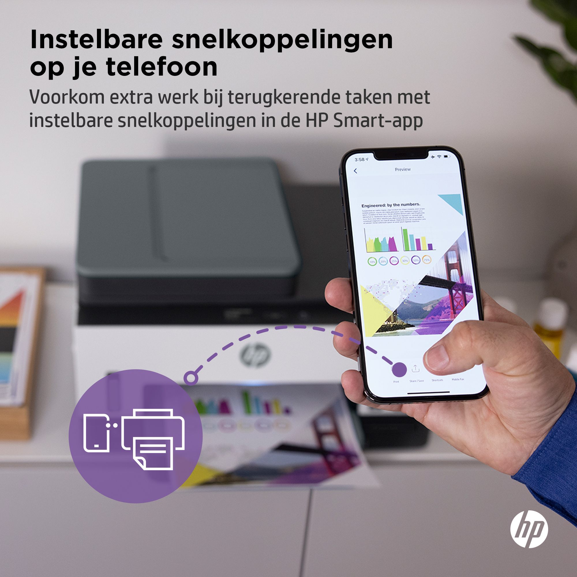 HP Smart Tank 7605 All-in-One Printer - WiFi