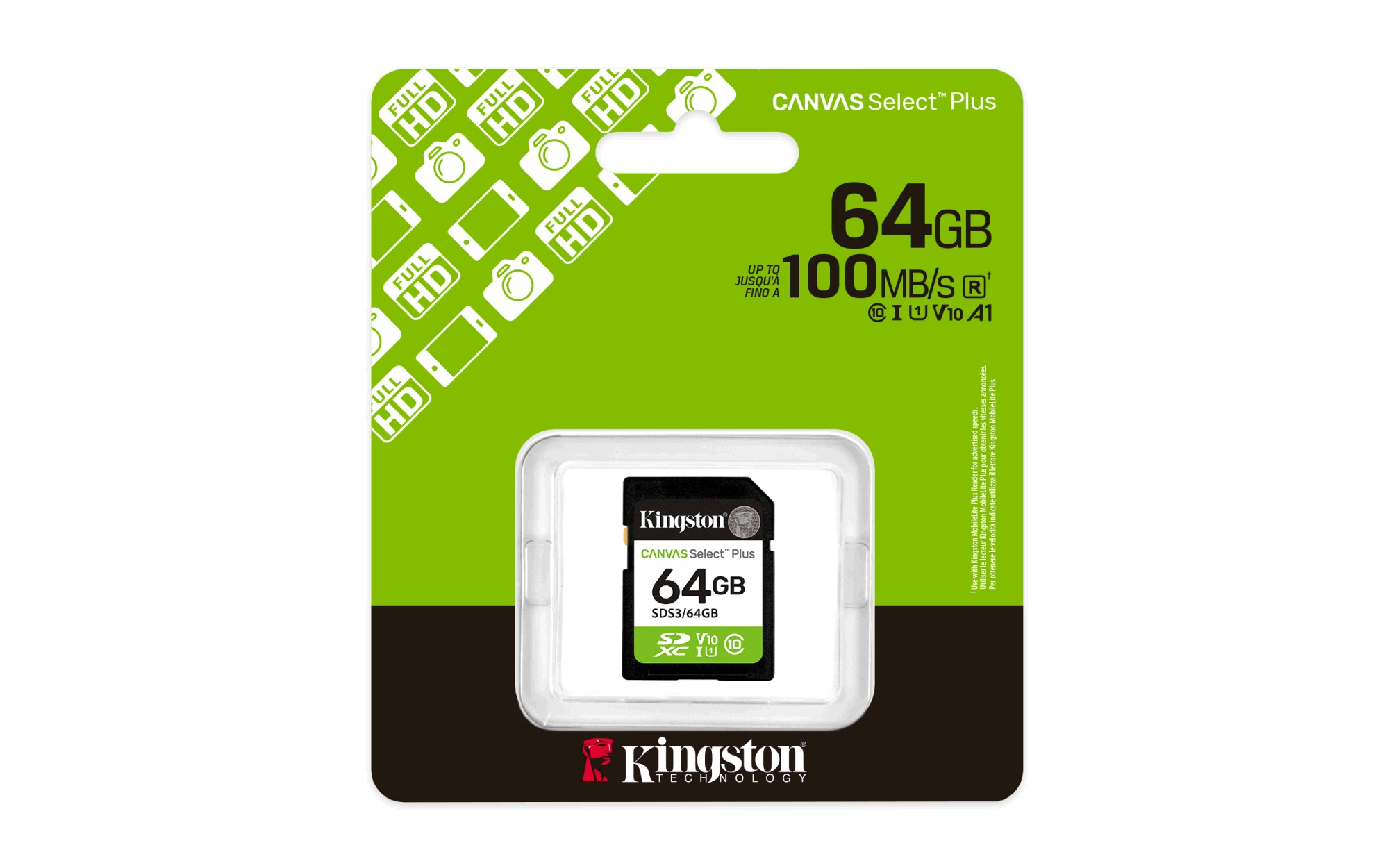 Kingston Canvas Select Plus 64GB (gen3)