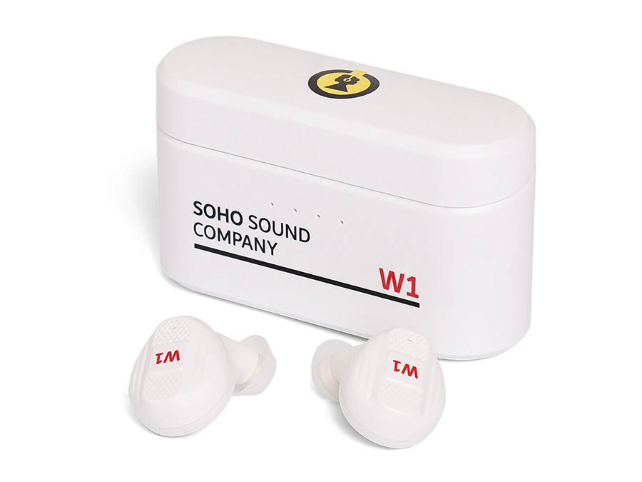 SOHO W1 Earbuds met Powerbank, Wit