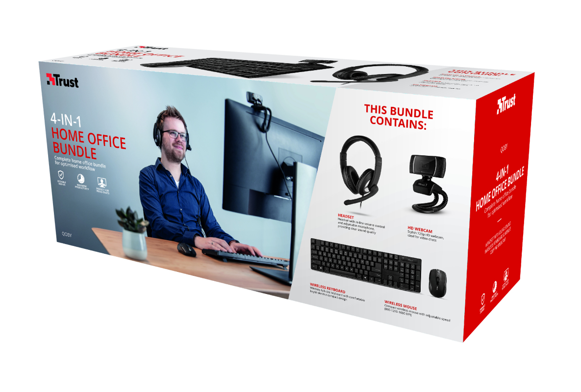 Trust Combo Qoby 4-in-1 Home Office