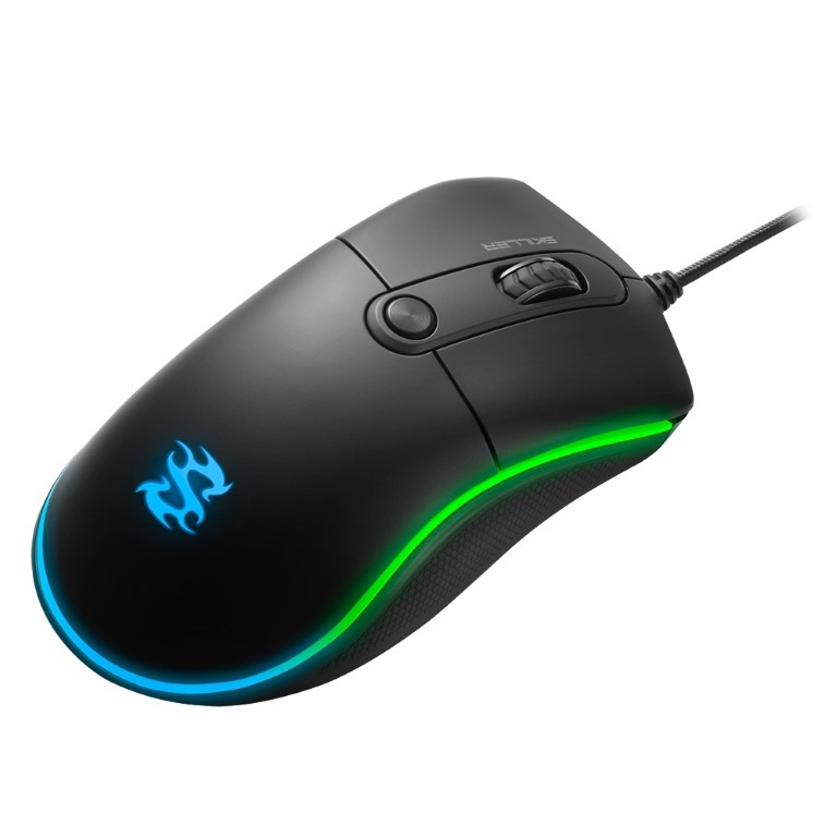 Sharkoon Skiller SGM2, Gaming muis, 6400dpi, Zwart