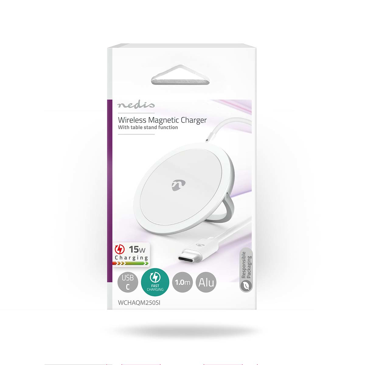 Nedis Draadloze Oplader | 1m
