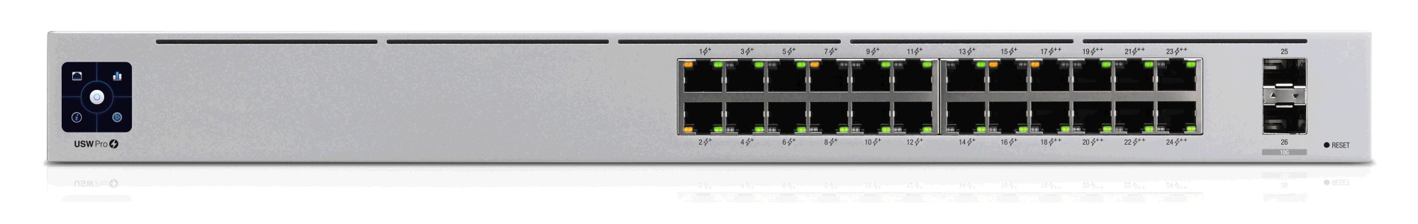 Ubiquiti UniFi Pro Switch 24x, PoE, 450W, Gbit Ports, 2 SFP