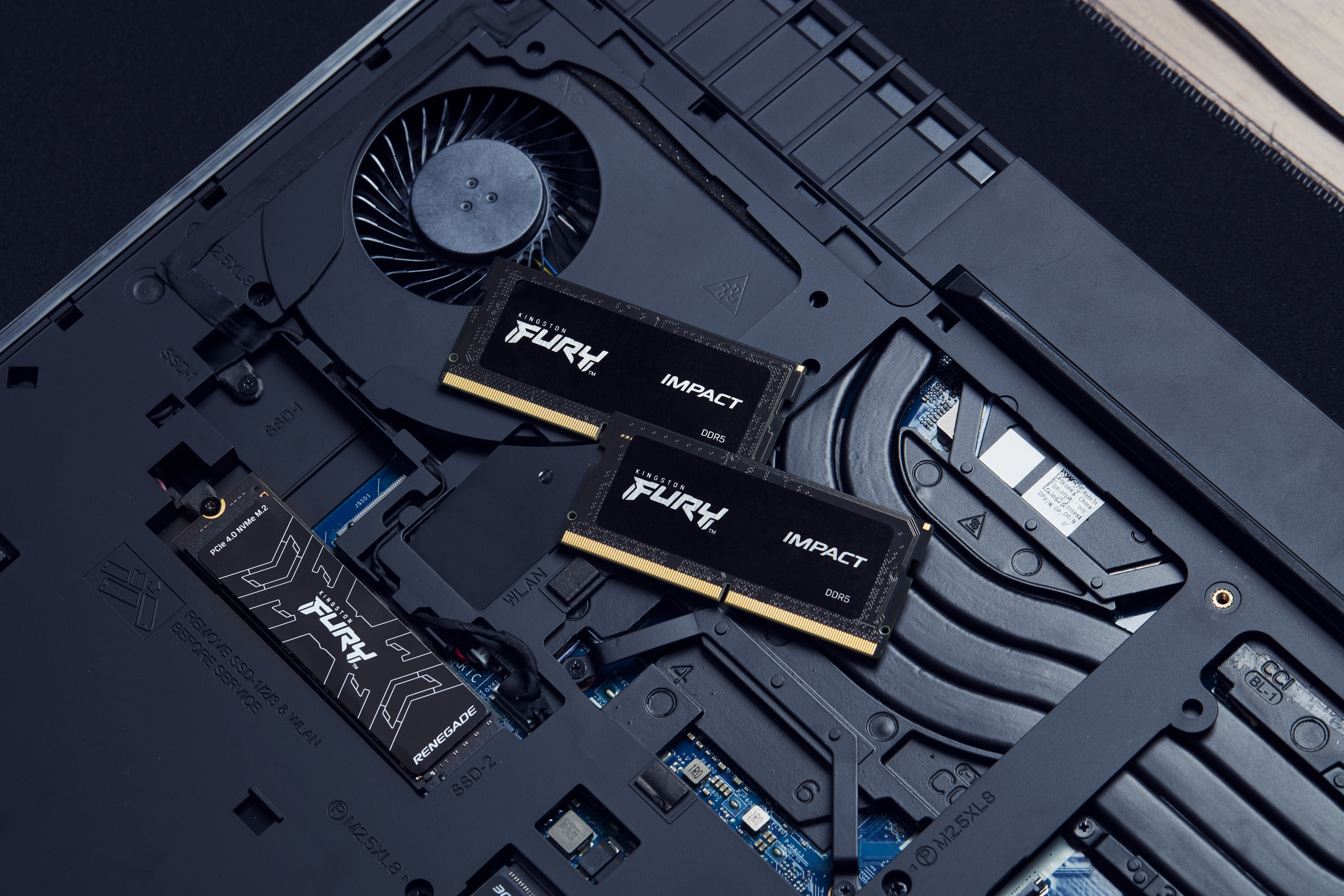 Kingston Fury Impact KF556S40IB-16 - 16GB - DDR5 - 5600MHz - SODIMM 