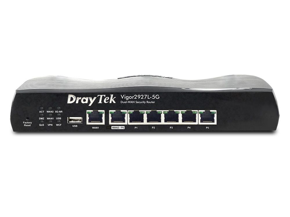 DrayTek Vigor V2927L, LTE, Dual Gigabit WAN, 50 VPN